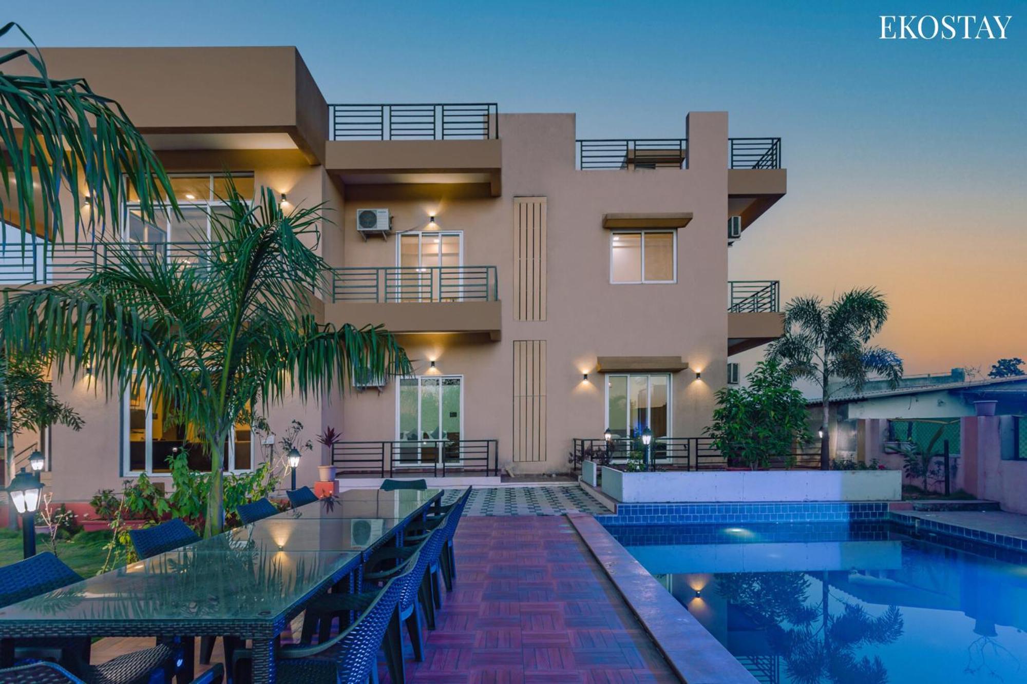 Eko Stay - Octagon Farms Villa Lonavla Exterior foto
